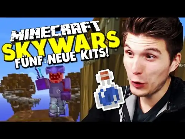 FÜNF NEUE KITS & 130% MEHR SCHADEN! - MAGIER KIT! ✪ Minecraft SKYWARS