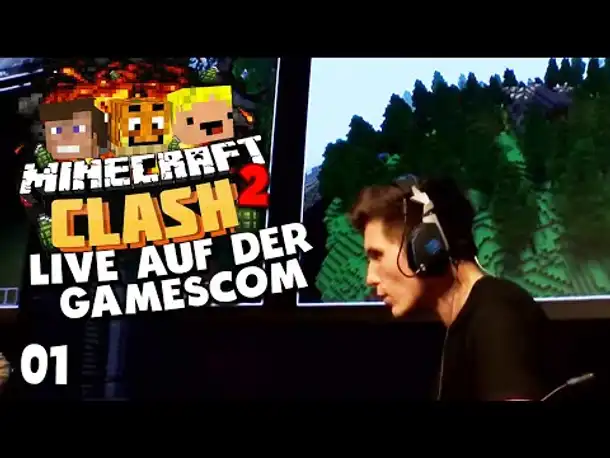 Live Minecraft Clash 2 - FOLGE 1 #TEAMEDGAR