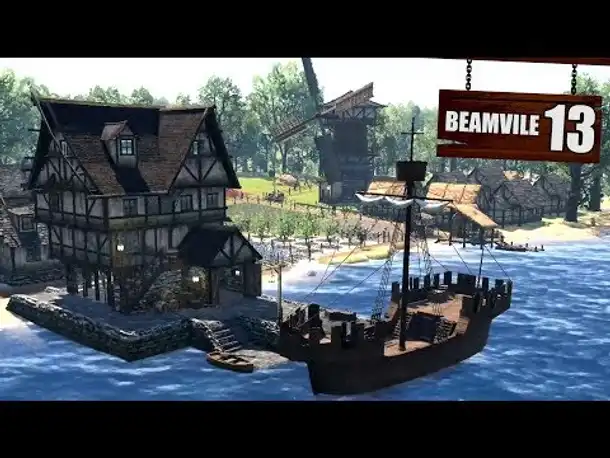 Hafen und Schiff bauen! - Life is Feudal: Forest Village #13