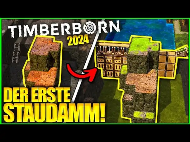 Ich BAUE den ersten STAUDAMM! | TIMBERBORN (2024)