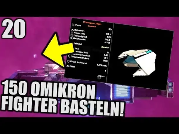 Avorion #20 150 Omikron Jäger Vorlage erstellen | Deutsch