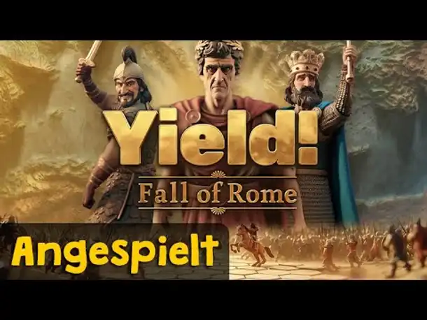 Angespielt: Yield! Fall of Rome ✦ 4x mal anders ✦ (Gameplay / Deutsch)