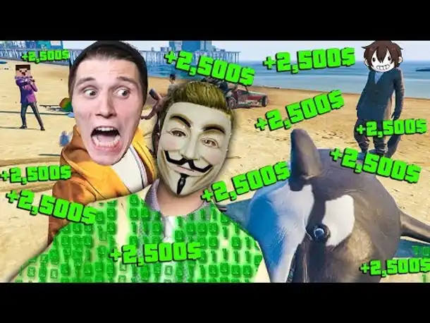 GTA Online HACKER schenkt uns GELD und spawnt GEHEIME ITEMS