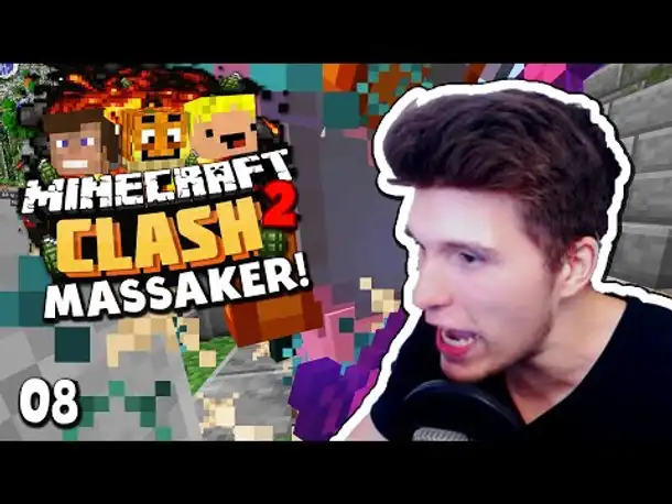 Minecraft CLASH 2 #08 ✪ PURES GEMETZEL - DER ZWEITE CLASH!