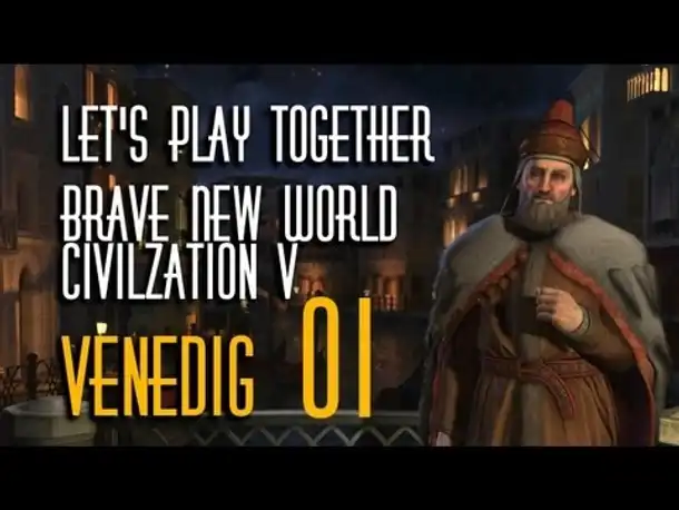 Let's Play Live: Civ 5 - Brave New World | Venedig | Folge 1