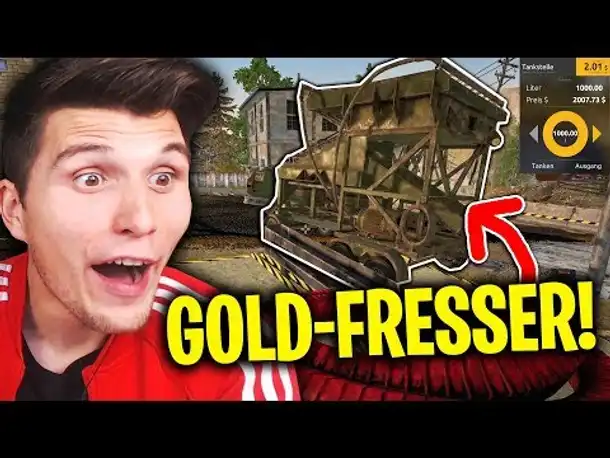 Diese Maschine FRISST mein GOLD (und Geld) | Goldgräber Simulator