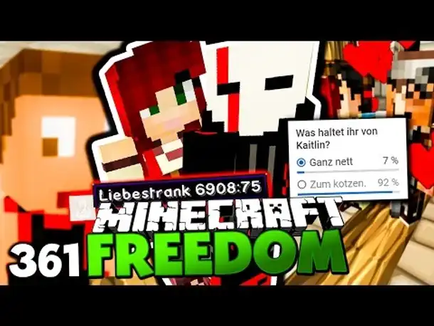 DER VERBOTENE LIEBESTRANK & ALLE HASSEN KAITLIN! ✪ Minecraft FREEDOM #361 | Paluten