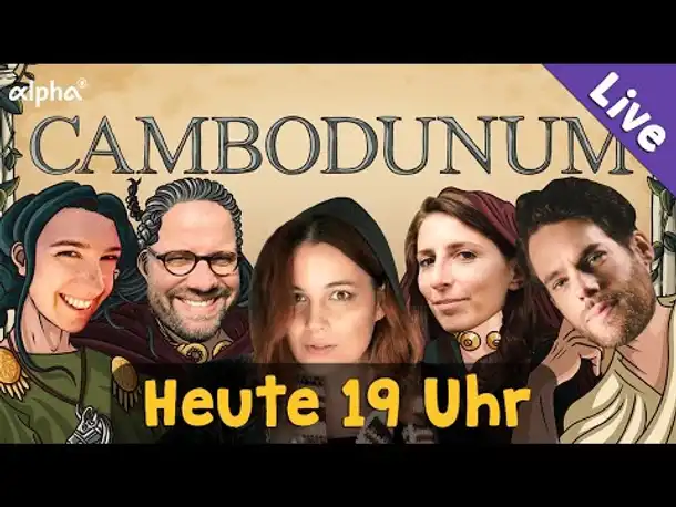 HEUTE, 19 Uhr! Pen & Paper: Cambodunum - Die Suche nach dem Keltenfürsten auf ARD_Alpha (Twitch)
