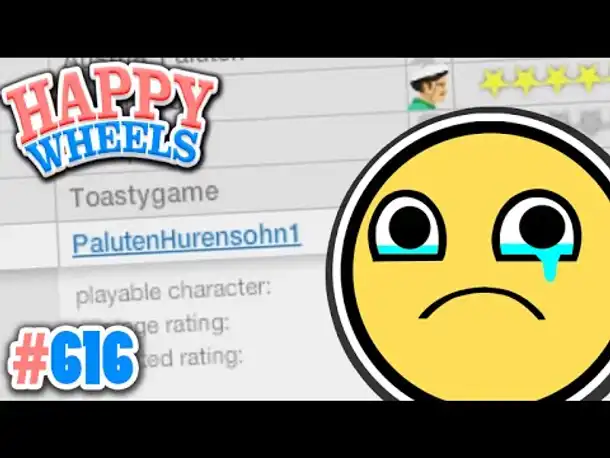 ICH BIN EIN H****SOHN?! :( ✪ Happy Wheels #616