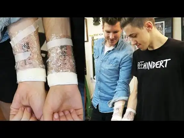 Pärchen Tattoo | Das Mal der Spandauer Gedächtnisschelle
