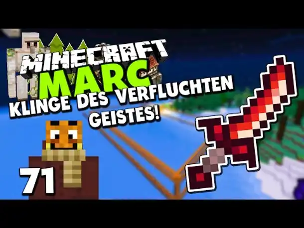 Minecraft MARC #71 ✪ KLINGE DES VERFLUCHTEN GEISTES & MONSTERBESCHWÖRUNG! | Paluten