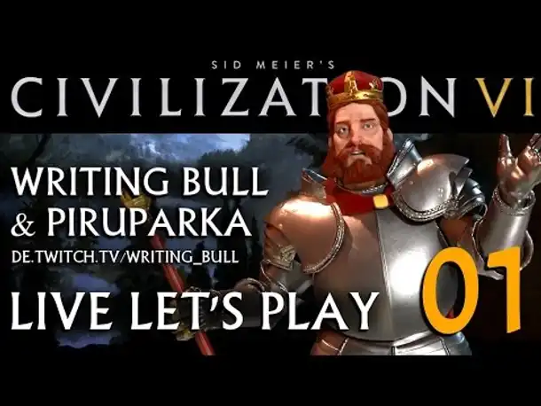 Live Let's Play: Civilization VI | Deutschland (01) [deutsch]