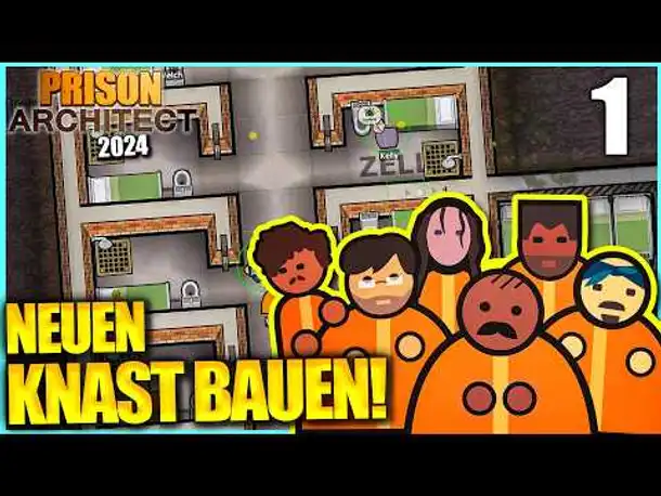 Ich baue ein NEUES Gefängnis in Prison Architect (2024)
