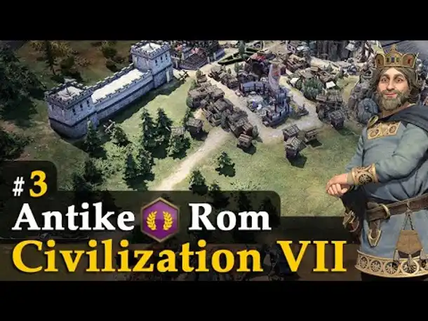 #3: Die Handelsstraße ✦ Let's Play Civilization VII ✦ Karl der Große / Rom (Gameplay / Deutsch)