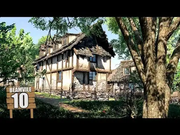 Riesiges Wohnhaus bauen - Life is Feudal: Forest Village #10