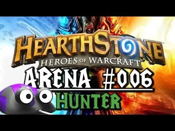 Let's Play HEARTHSTONE: HEROES OF WARCRAFT Arena #006 Hunter vs. Paladin (German Gameplay Deutsch)