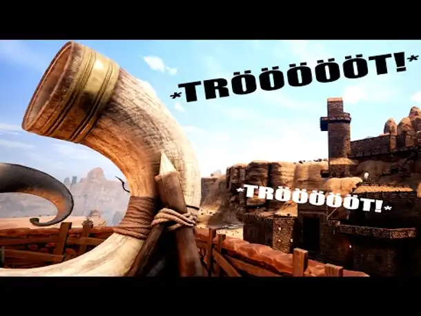 Conan Exiles #18 Zu dritt ins Horn blasen! | Gameplay German |  Let's Play Deutsch
