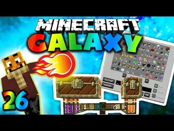FEUERBÄLLE + NEUES LAGERSYSTEM! ✪ Minecraft Galaxy LS Update #26