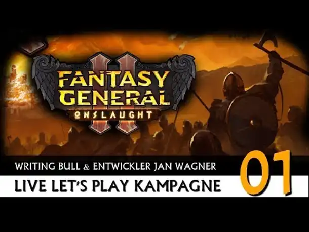 Let's Play mit Entwickler: Fantasy General 2 Onslaught (01) [Deutsch]