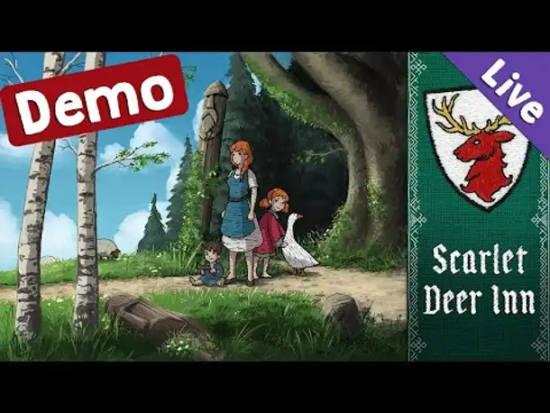 Scarlett Deer Inn (Demo) ✦ Ein Story-Plattformer mit slawischer Floklore ✦ Blind / Live-Aufzeichnung