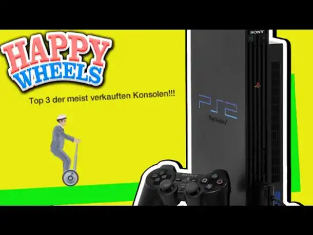 TOP 3 DER MEISTVERKAUFTEN KONSOLEN?! ✪ Happy Wheels #615