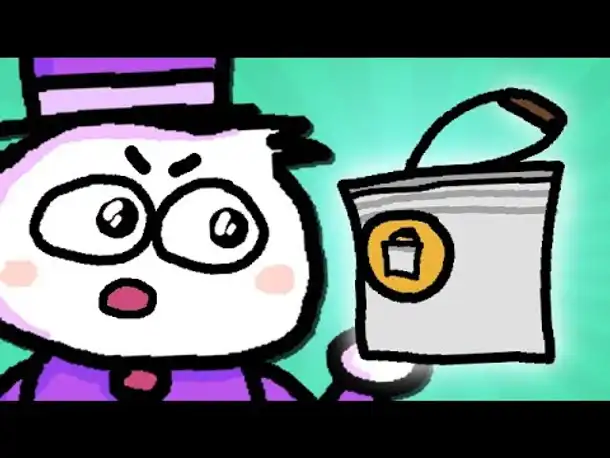 Zombey und sein Eimer.