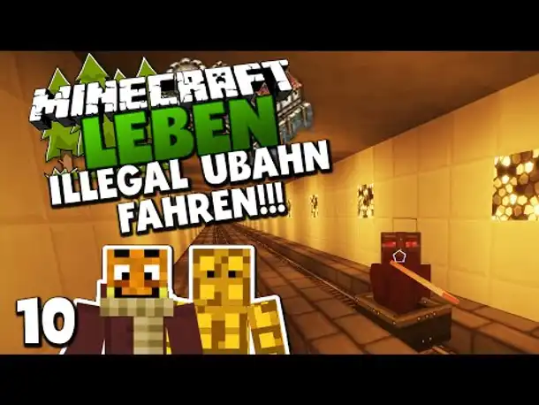 ILLEGAL U-BAHN FAHREN! & LEBT EDGAR WIEDER?! ✪ Minecraft LEBEN #10 | Paluten