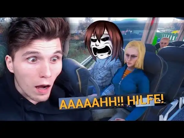 DIESER FAHRGAST IST KOMPLETT VERRÜCKT! ✪ FERNBUS SIMULATOR mit Lenkrad