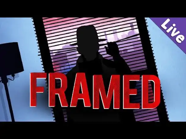 Let's Play Framed ✦ Noir-Puzzle-Comic (Livestream-Aufzeichnung)