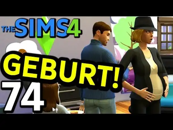 Sims 4 Deutsch #074 Geburt von Tina (Let's Play The Sims 4 German Gameplay Die Sims 4)