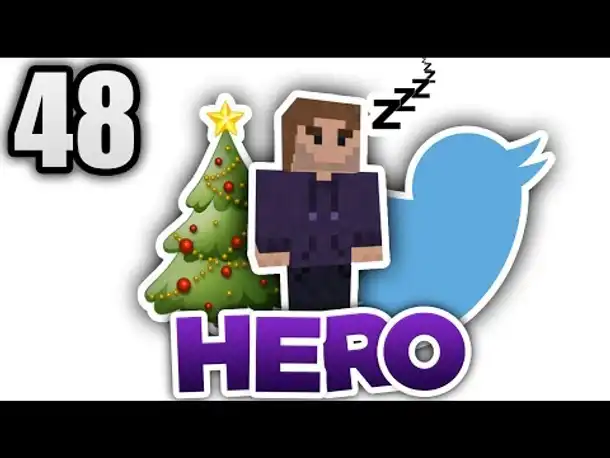 Minecraft HERO #48 - Weihnachten, Müde, Abriss und eure Twitter fragen! | Zombey