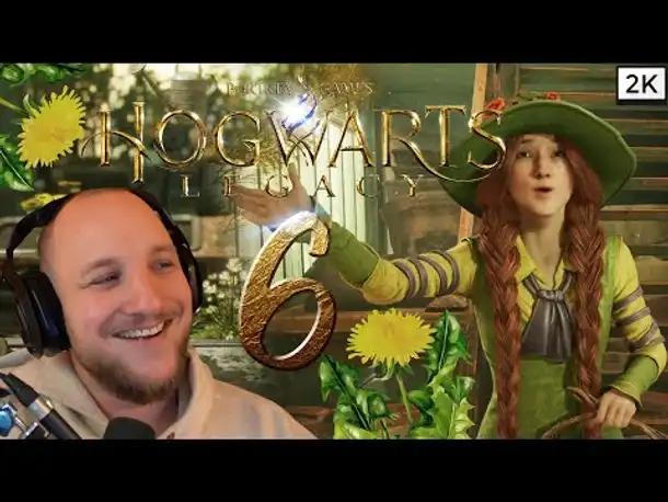 Lets Play Hogwarts Legacy (Deutsch) [2K] [Blind] #06 - Auf zum Kräuterkundeunterricht