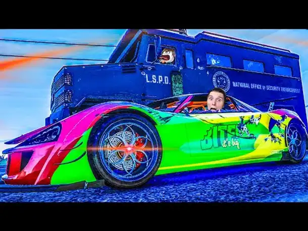 Wir ÜBERFALLEN den POLIZEI-PANZERWAGEN! | GTA Online