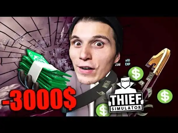 Ich ZERSTÖRE seinen 3000$ FERNSEHER | Einbrecher SIMULATOR #03