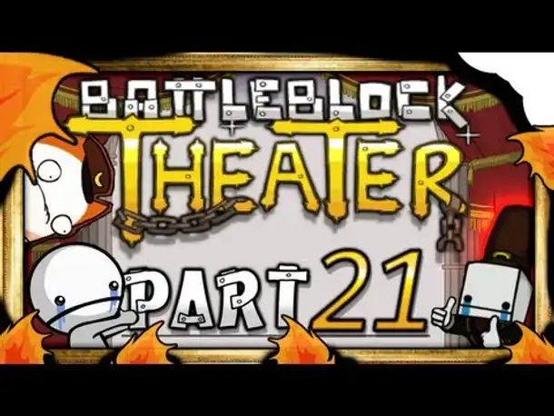 #21 - Companion Cube! - BattleBlock Theater (Together/Coop)