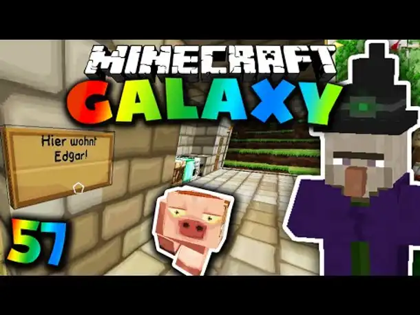 Unser neues Hausschwein "Edgar" & Startschuss für Witchery ✪ Minecraft Galaxy #57