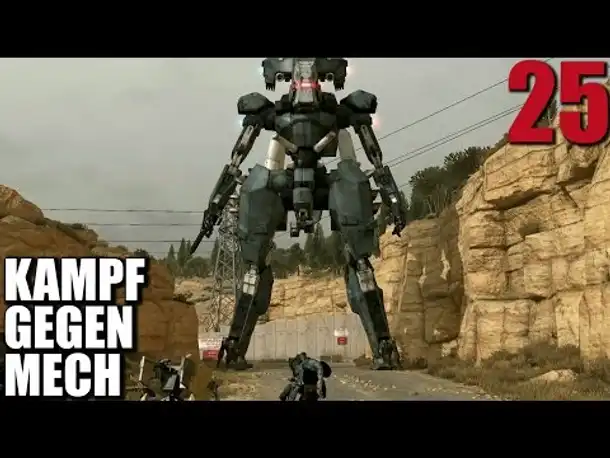 Metal Gear Solid 5 Phantom Pain Gameplay German Part 25 Kampf vs. Mech | Let's Play Deutsch PS4