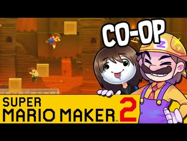 Ultimate Boxman Jumper! | SUPER MARIO MAKER 2 Coop