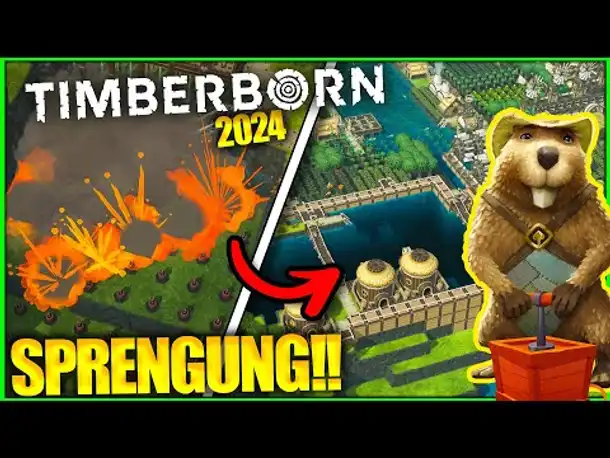 Ich SPRENGE mich in die TIEFE | Timberborn (2024)