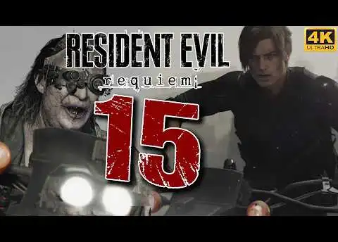 Lets Play Resident Evil Requiem (Deutsch) - [4K] #15 - Epischer FIGHT gegen Dr. GIDEON! 💀🏍️