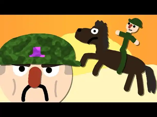 Zombey zieht in den Krieg.