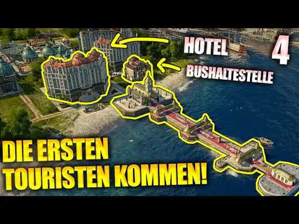 Die ersten Touristen strömen in die Stadt! | Anno 1800