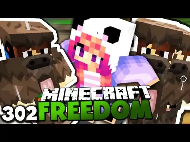 DER KUH-CLAN BESUCHT UNSER DORF! & CANDY IST WIEDER DA?! ✪ Minecraft FREEDOM #302 DEUTSCH | Paluten