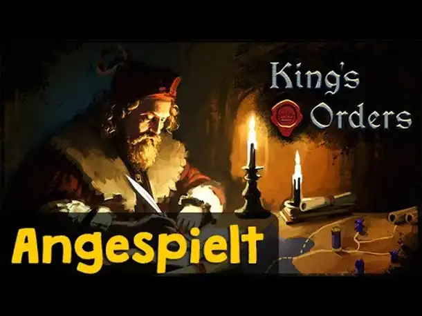 Angespielt: King's Orders ✦ Strategie mal anders: Befehle brauchen Zeit! (Gameplay / Deutsch)