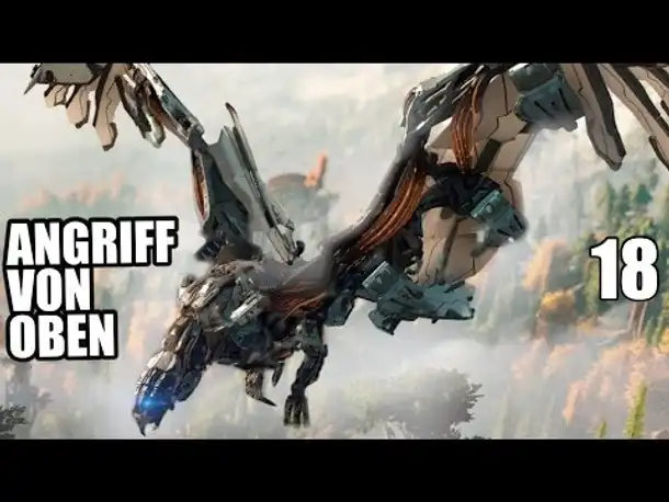 HORIZON ZERO DAWN Gameplay German - 18 - VÖGEL MECHS | Let's Play Deutsch