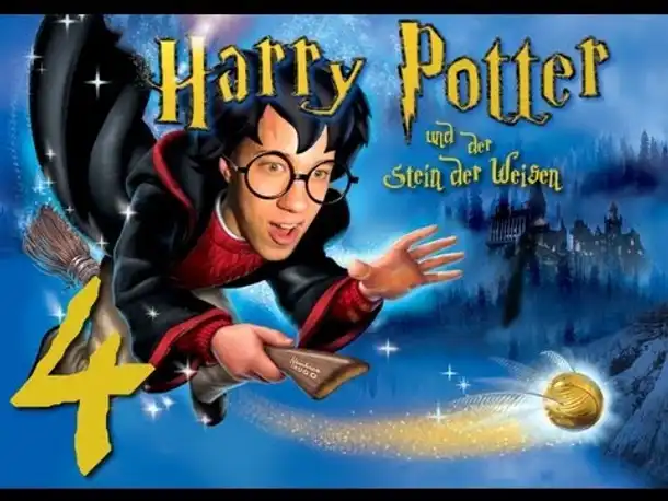 Let's Play Harry Potter und der Stein der Weisen: [Deutsch] #04 Winguardiouum Leviouusaa