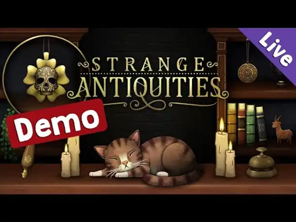 Ausprobiert: Strange Antiquities (Demo) ✦ Das Fachgeschäft für okkulte Objekte ✦ Blind / Liveaufzg.