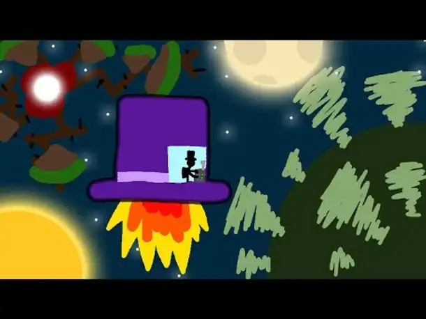 Zombey erkundet ein seltsames Sternensystem.