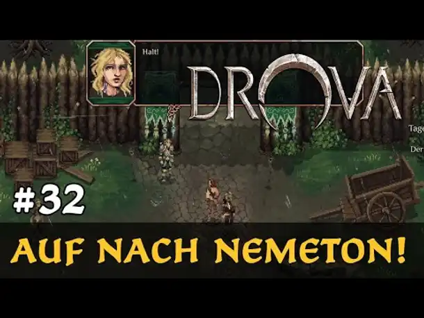 #32: Auf nach Nemeton! ✦ Let's Play Drova (Blind / Long-, Slow- & Roleplay)