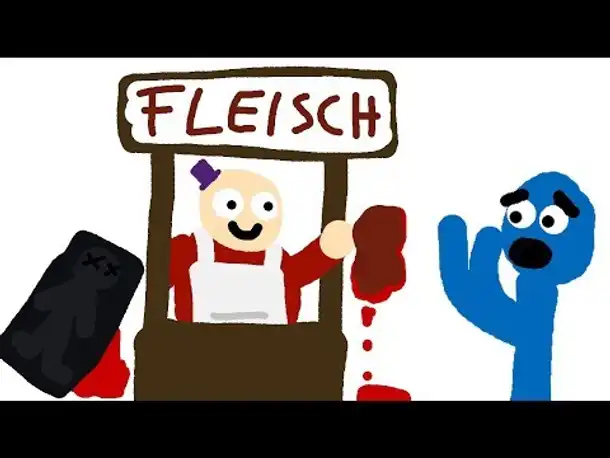 Zombey verkauft Fleisch aus unethischen Quellen.